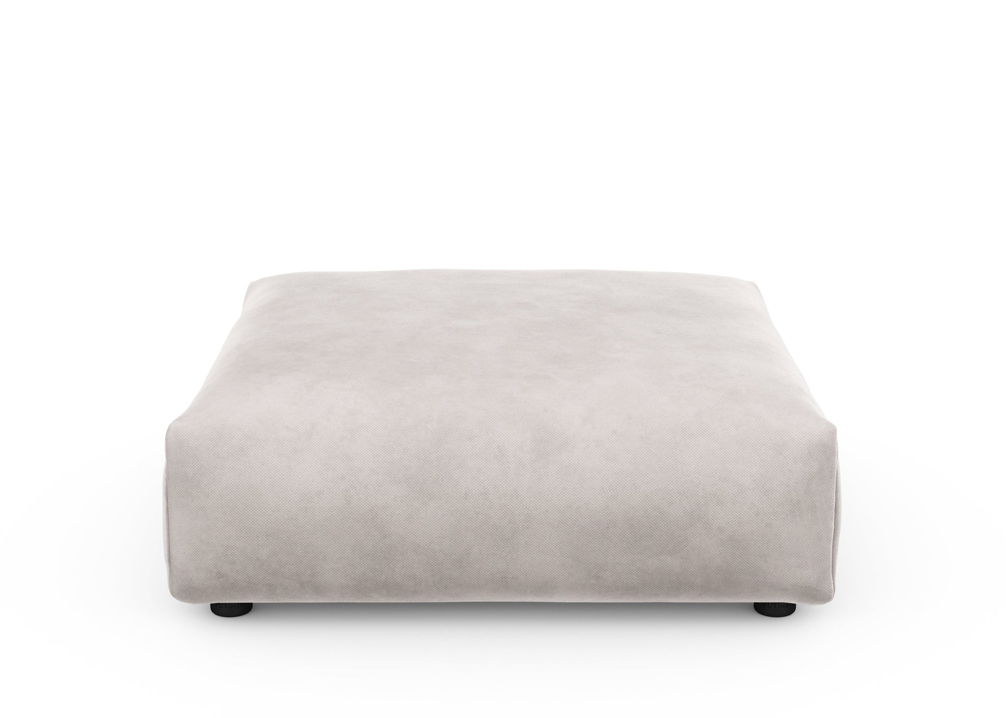 Vetsak Sofa Seat 105x105 Velvet light grey