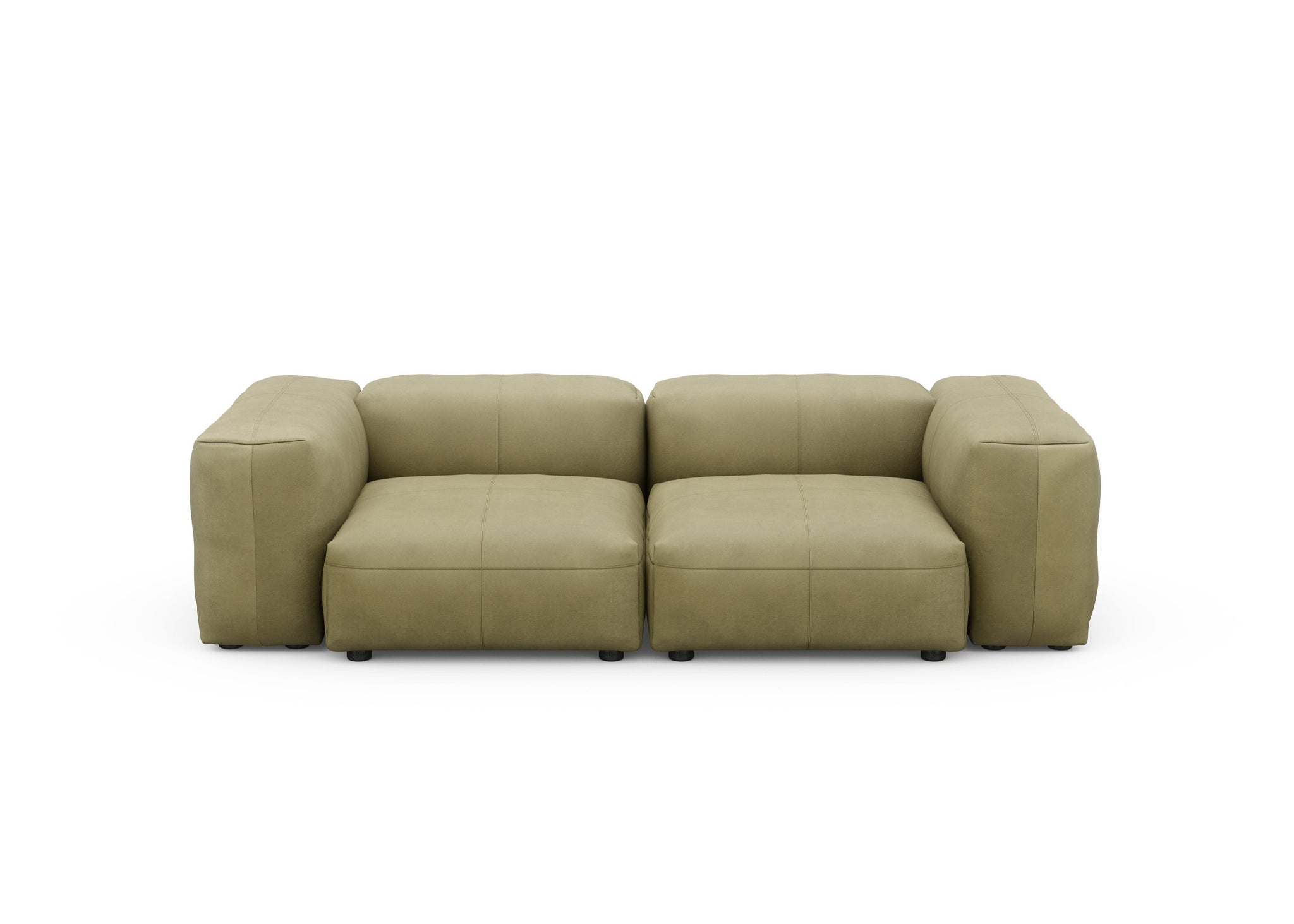 Vetsak Two Seat Sofa S Leather olive