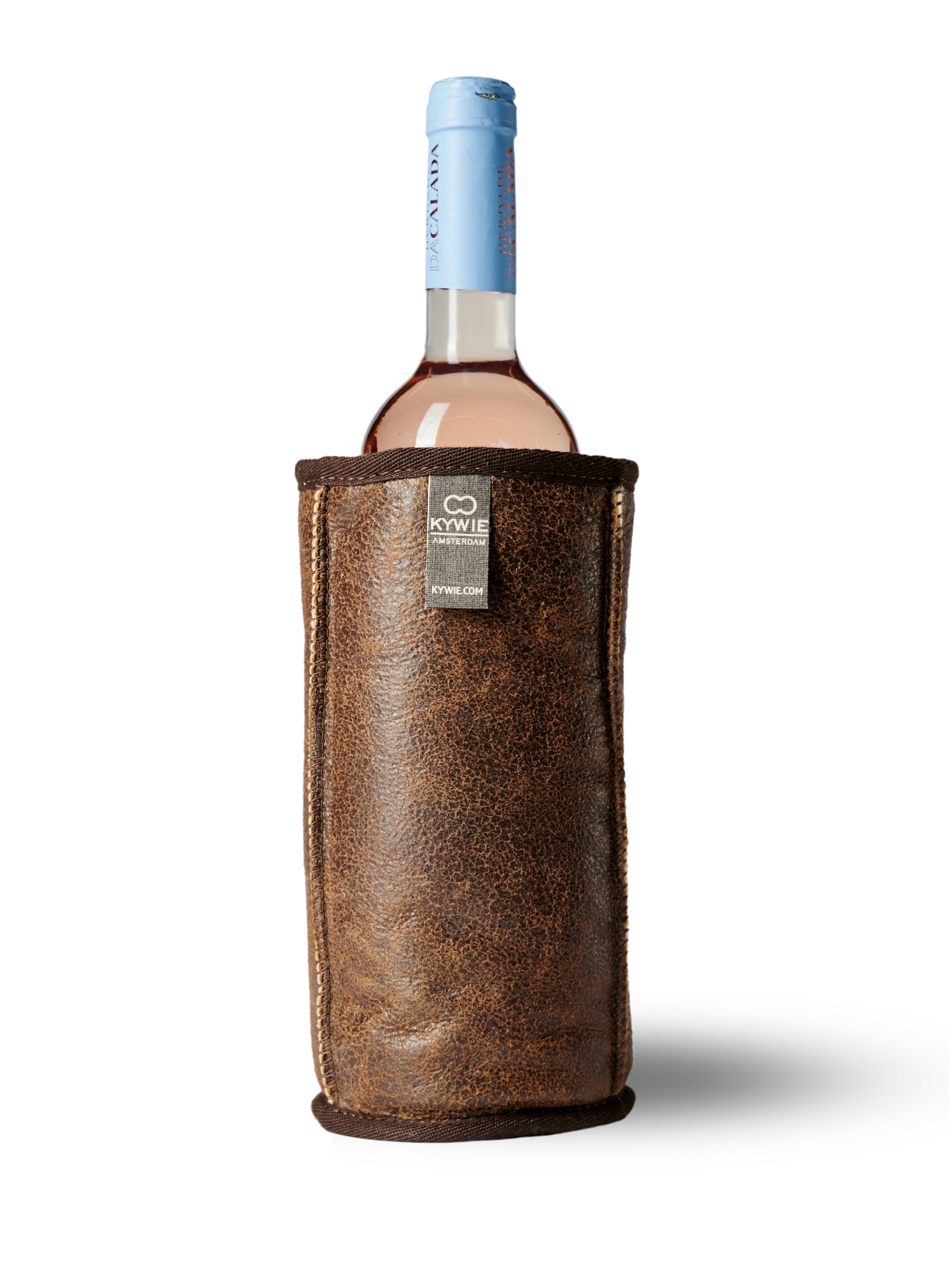KYWIE Wine Cooler Brown Leather