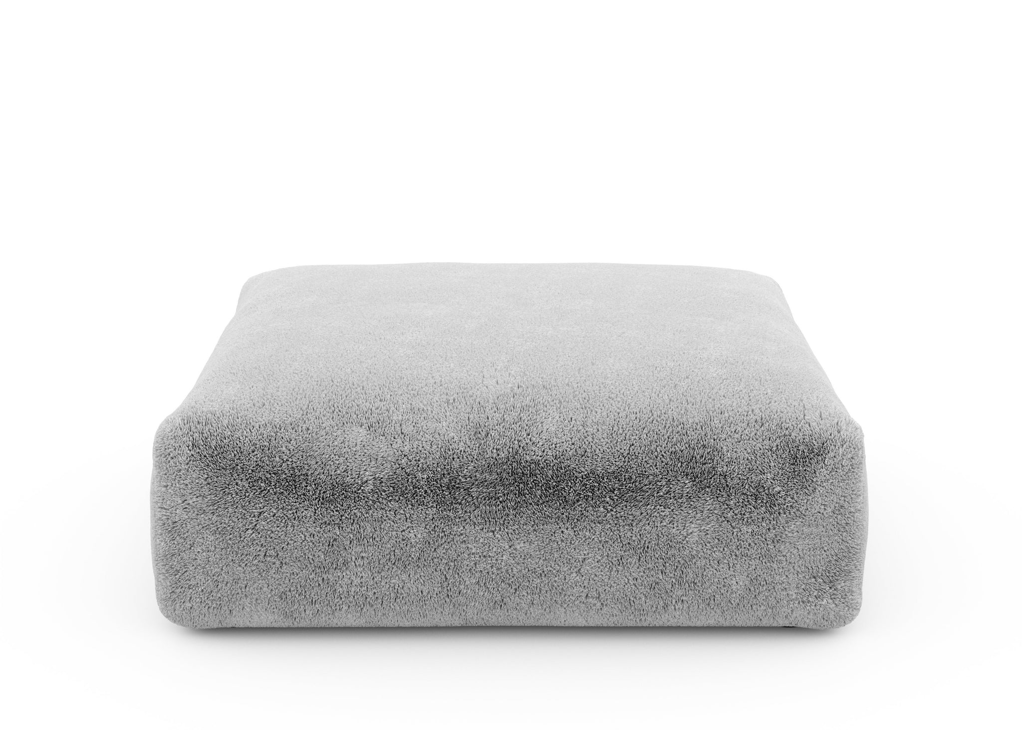 Vetsak Sofa Seat 84x84 Faux Fur grey