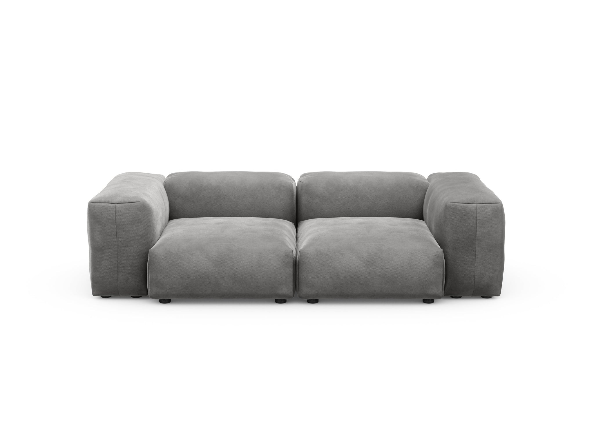 Vetsak Two Seat Sofa S Velvet dark grey