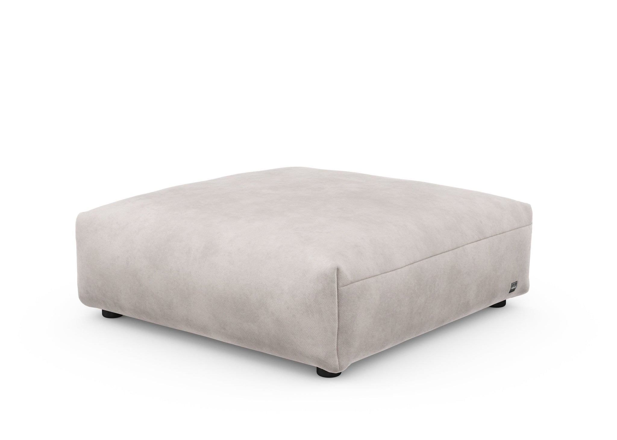 Vetsak Sofa Seat 105x105 Velvet light grey